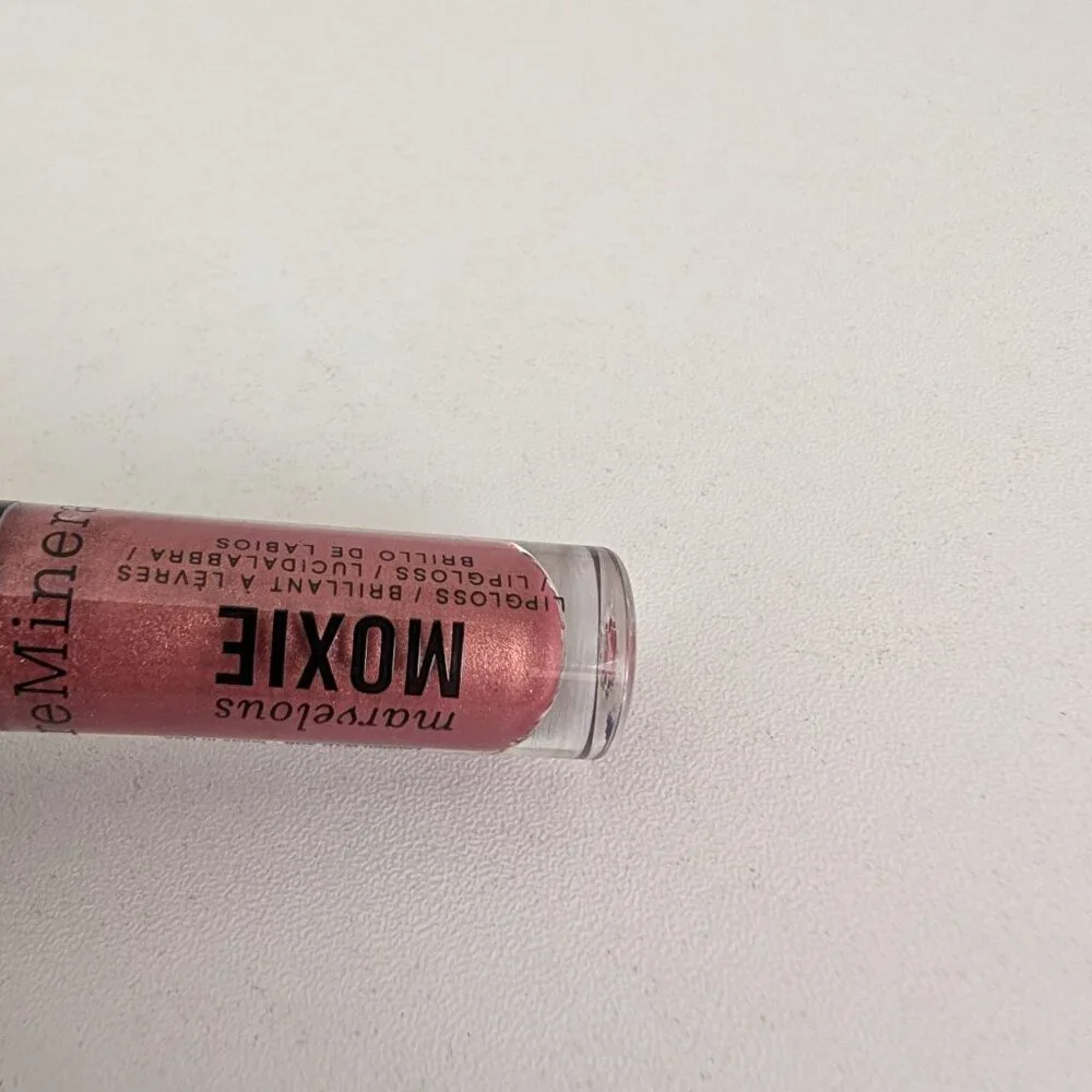 BareMinerals Lip Gloss Marvelous Moxie TEMPTRESS Travel Size .07oz